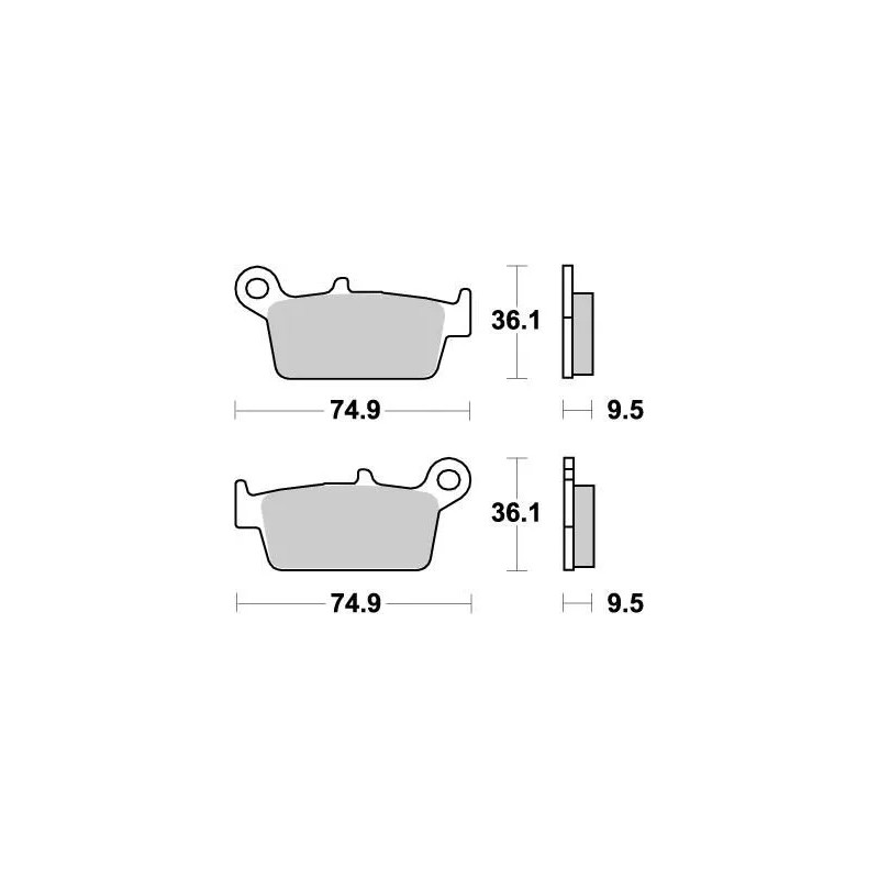 Nitro Brake Pads
