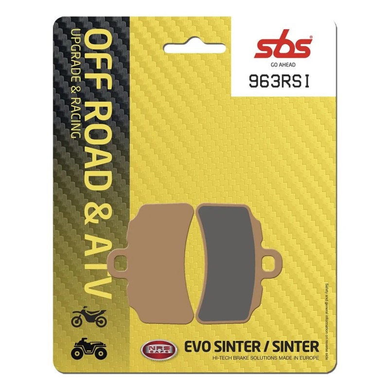 Plaquettes de frein frittées RSI Offroad Racing