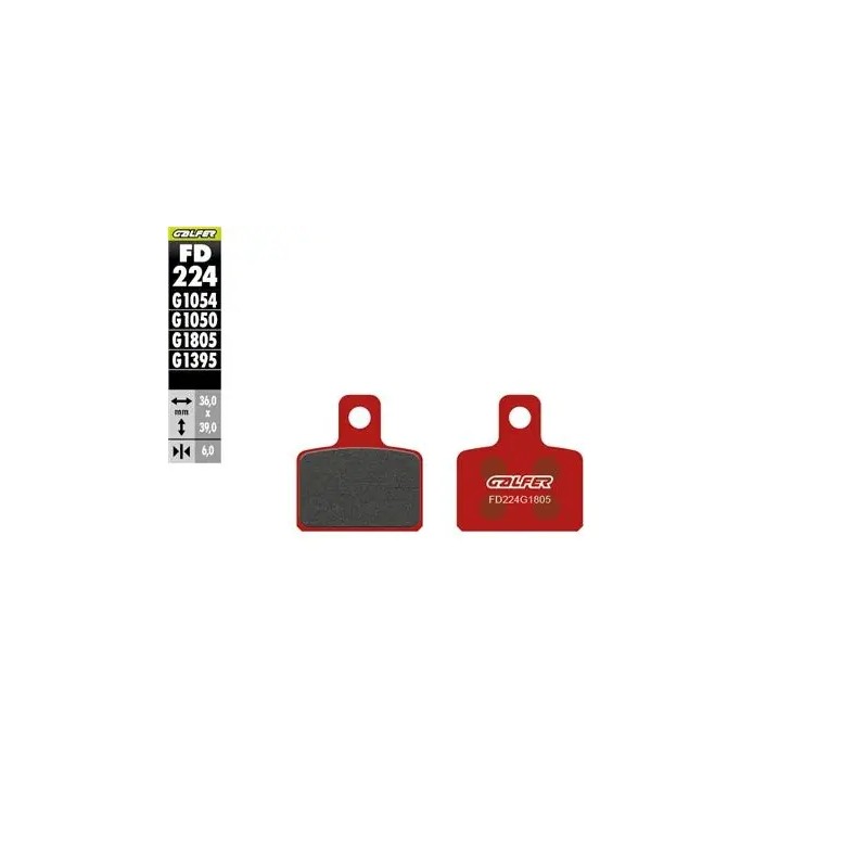 Semi-Metallic Brake Pads