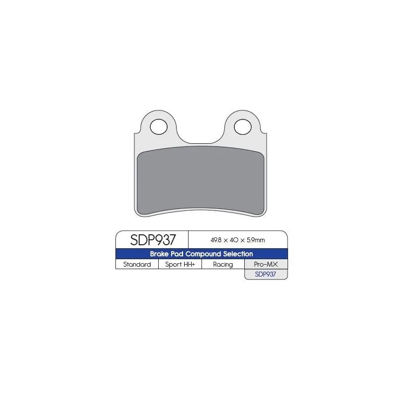 SDP Pro MX High-Performance Brake Pads