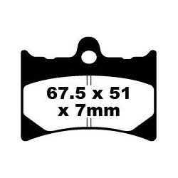 FA Series Organic Brake Pads