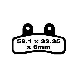 FA Series Organic Brake Pads