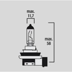 Ampoules halogène pour phare