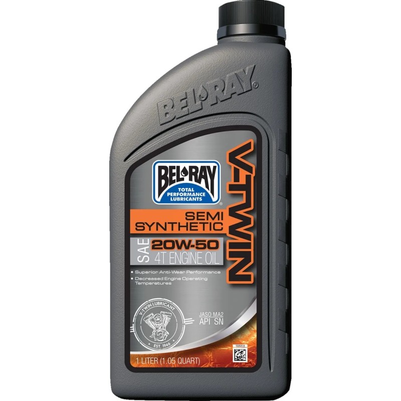 V-Twin Semi-Synthetic 4-Stroke Engine Oil