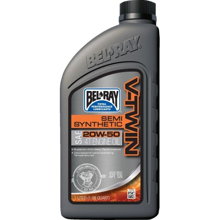 V-Twin Semi-Synthetic 4-Stroke Engine Oil