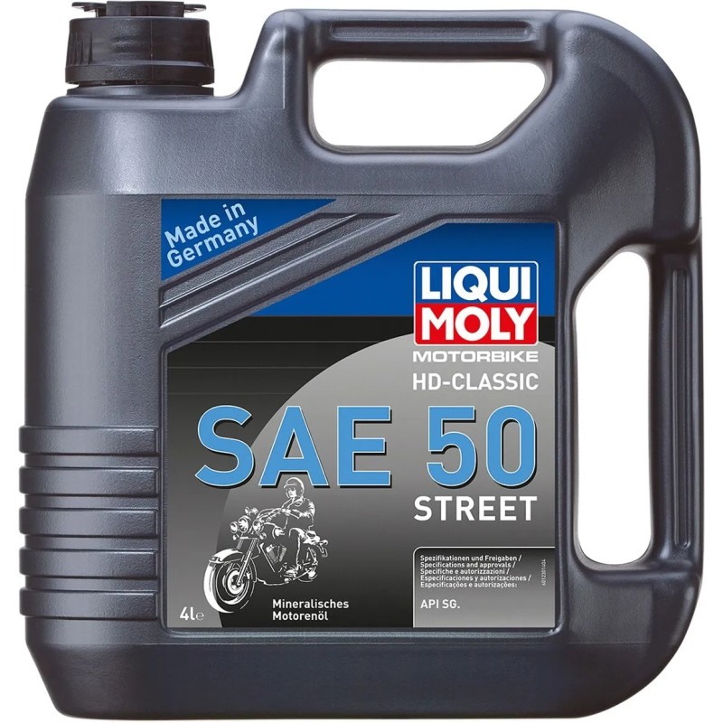 Huile moteur classique SAE50 pour Harley-Davidson