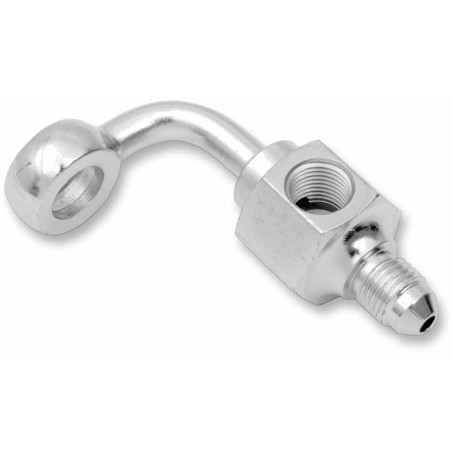 Chrome Steel Banjo Fitting