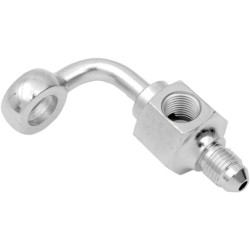 Chrome Steel Banjo Fitting