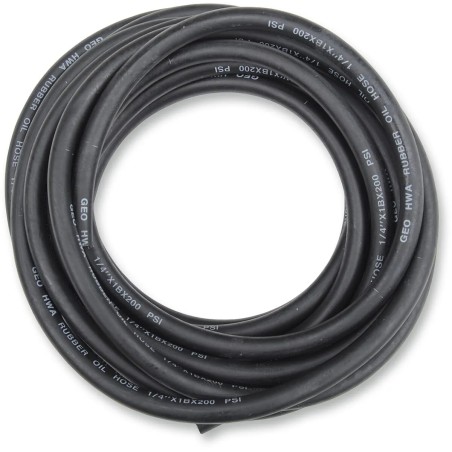 Universal Black Rubber Fuel Oil Line