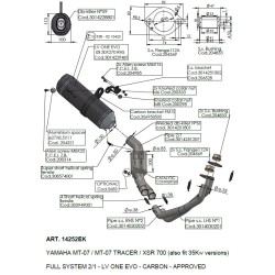 LV One Evo Carbon Full-System Exhaust