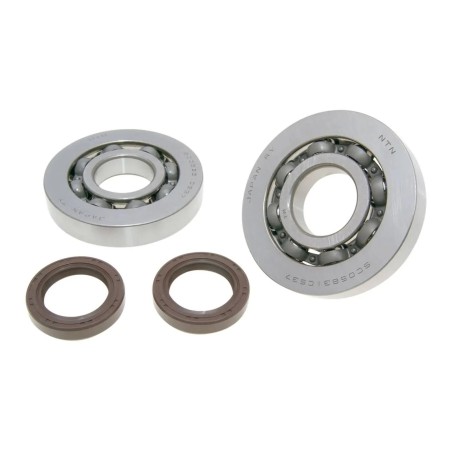 Jeu de roulements de vilebrequin FKM pour modèles Gilera Runner, Piaggio Hexagon et Italjet Dragster