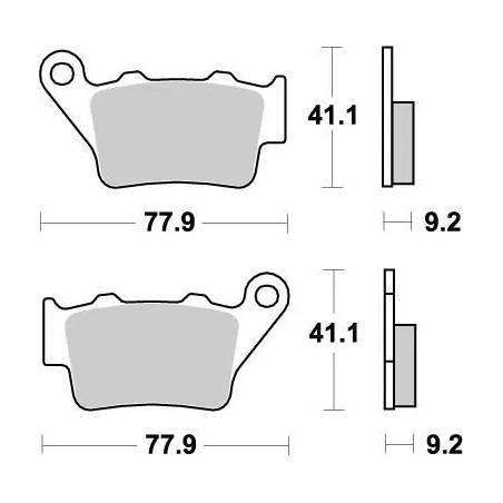 Nitro Brake Pads