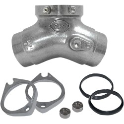 Kit de conversion de pipe d'admission pour modèles Evolution Big Twin de 80"