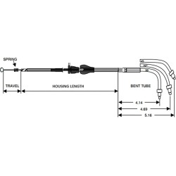 Stainless Braided Idle Cable