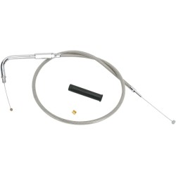 Câble d'accélérateur tressé inox