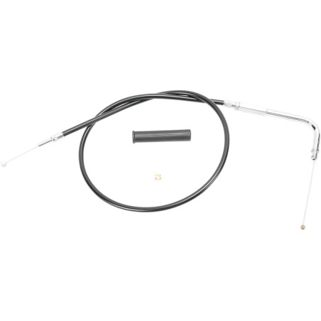 Black Vinyl Throttle Idle Cable