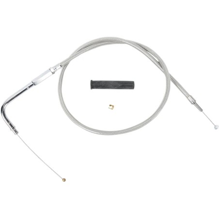 Câble d'accélérateur tressé inox
