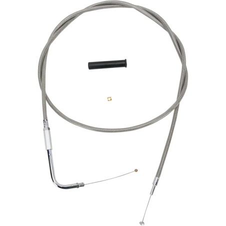 Câble d'accélérateur tressé inox