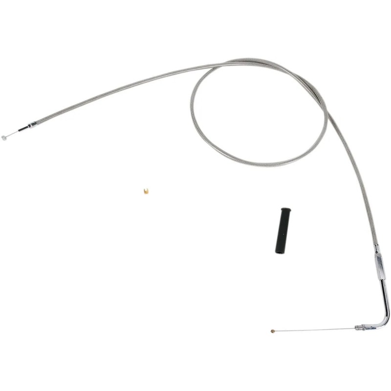 Câble d'accélérateur tressé inox