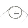 Câble d'accélérateur tressé inox