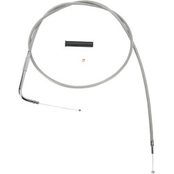 Câble d'accélérateur tressé inox