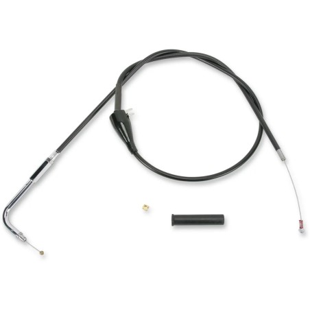 Black Vinyl Throttle Idle Cable