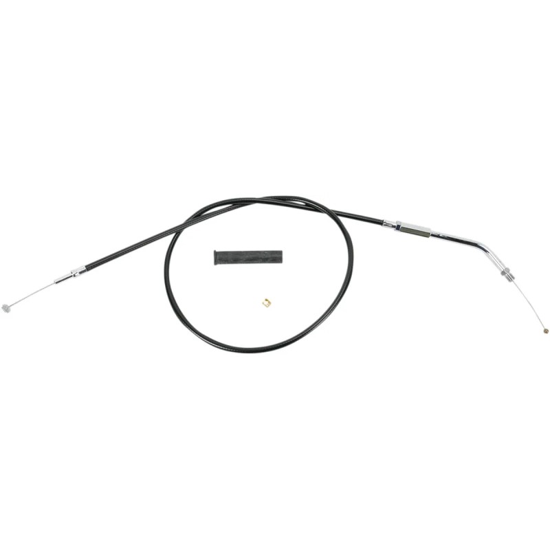 Black Vinyl Throttle Idle Cable