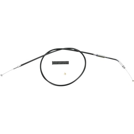 Black Vinyl Throttle Idle Cable