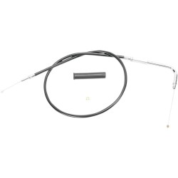 Câble d'accélérateur/de ralenti en vinyle noir