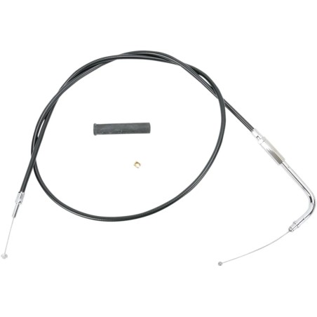Black Vinyl Throttle Idle Cable