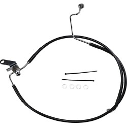 Extended Length Black Vinyl Brake Line Kit