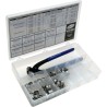 Stepless  Ear Clamp Kit for Fuel System with Pincher Tool
