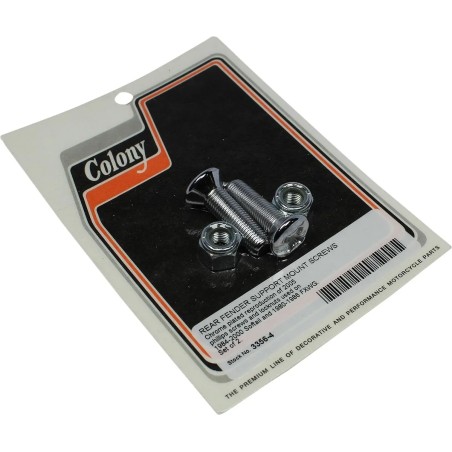 Rear Fender Support Mounting Screws Nuts