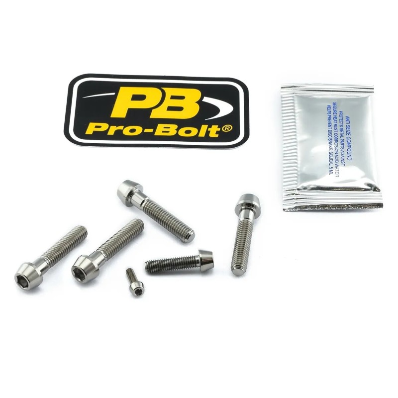 Titanium Brake   Clutch Lever Pinch Bolt Kit