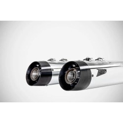 4.33 Inches Slash-Cut Slip-Ons Muffler for HD-TOURING E3