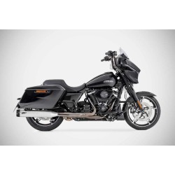 4.33 Inches Slip-Ons Flat Muffler for HD-TOURING E3