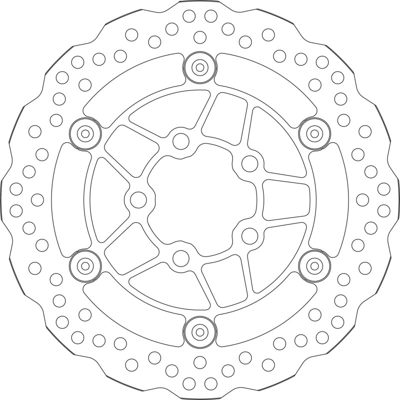 Disque de frein en acier inoxydable