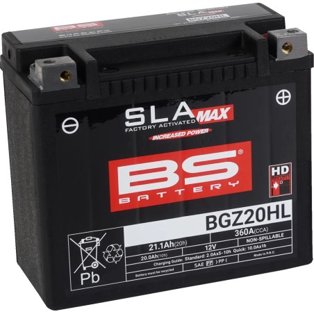 SLA MAX Factory- Activated AGM Maintenance-Free Battery