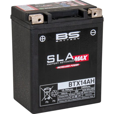 SLA MAX Factory- Activated AGM Maintenance-Free Battery