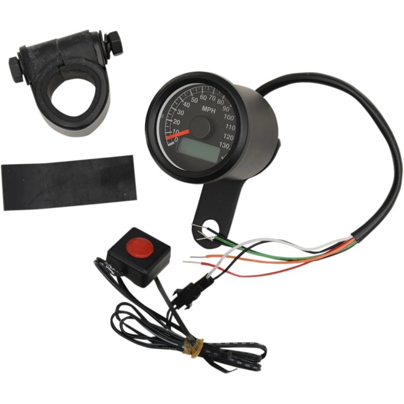 Programmable Mini Electronic Speedometer with Odometer Tripmeter
