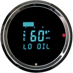 3011 Round Performance Speedometer with Indicators