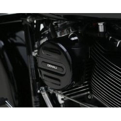 Klaxon pneumatique à deux tonalités avec cache SoundBomb pour V-Twin