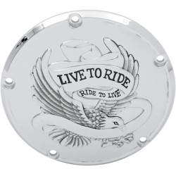 Live To Ride Derby Cover