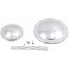 Polished Domed Pulley Cover Kit