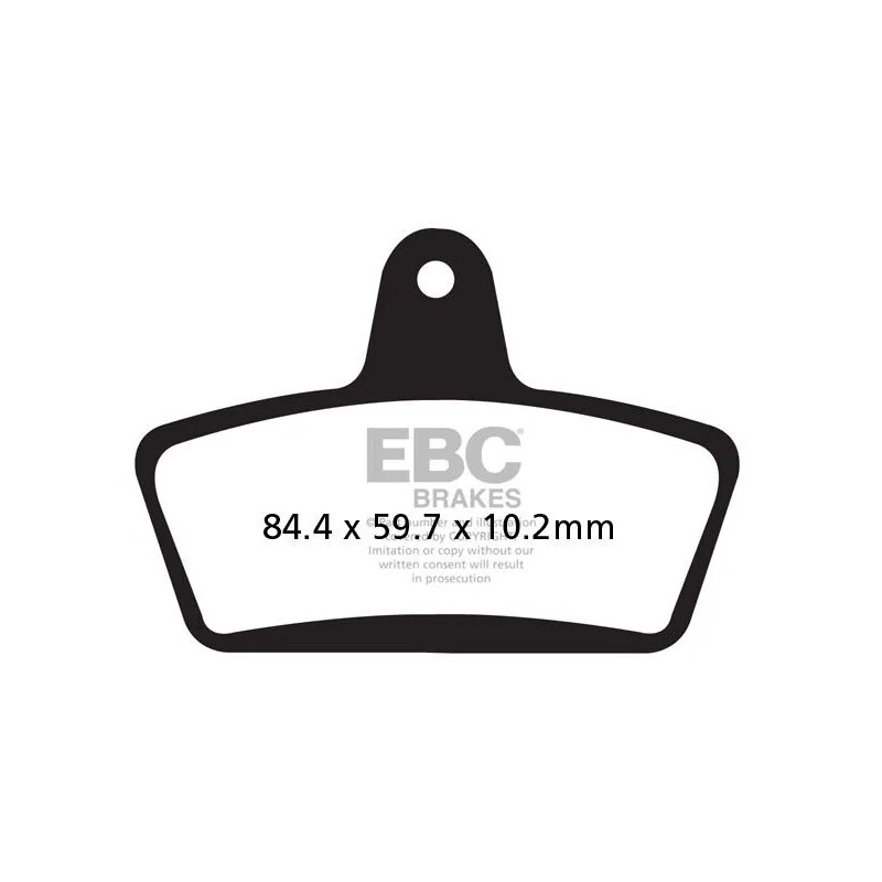 FA Series Organic Brake Pads