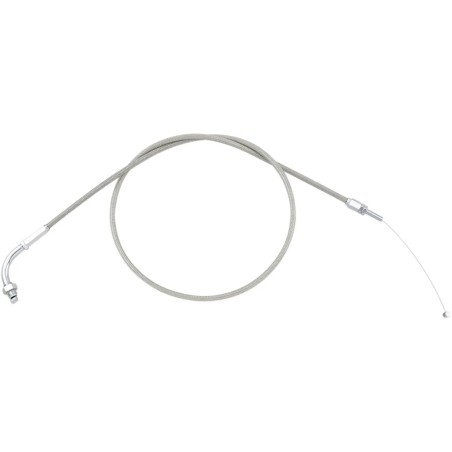 Armor Coat Stainless Steel Throttle Idle Cable for Cruisers