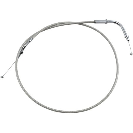 Armor Coat Stainless Steel Throttle Idle Cable for Cruisers