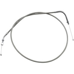 Câble d'accélérateur/de ralenti en acier inox Armor Coat pour cruisers