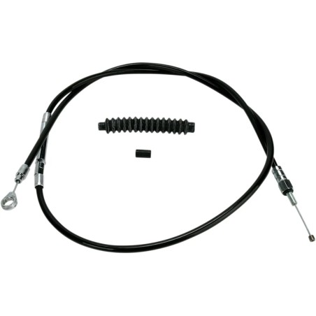 High-Efficiency Black Vinyl Clutch Cable
