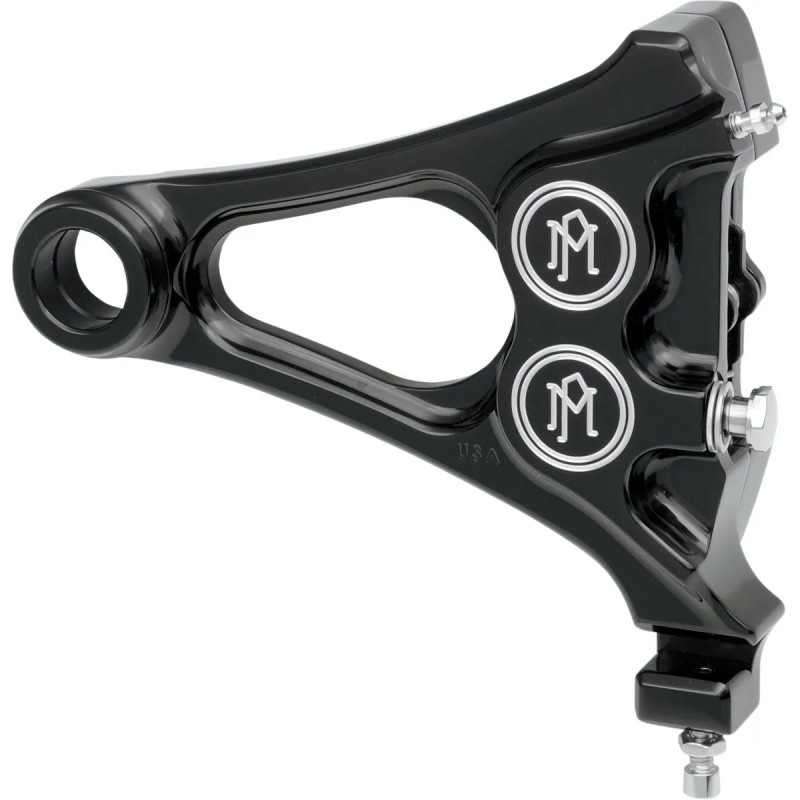 Étrier à alésage différentiel quatre pistons